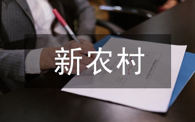 新農村建設報告